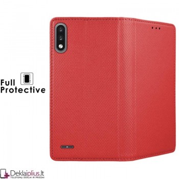 Telone smart magnet atverčiamas dėklas - raudonas (Lg K22)